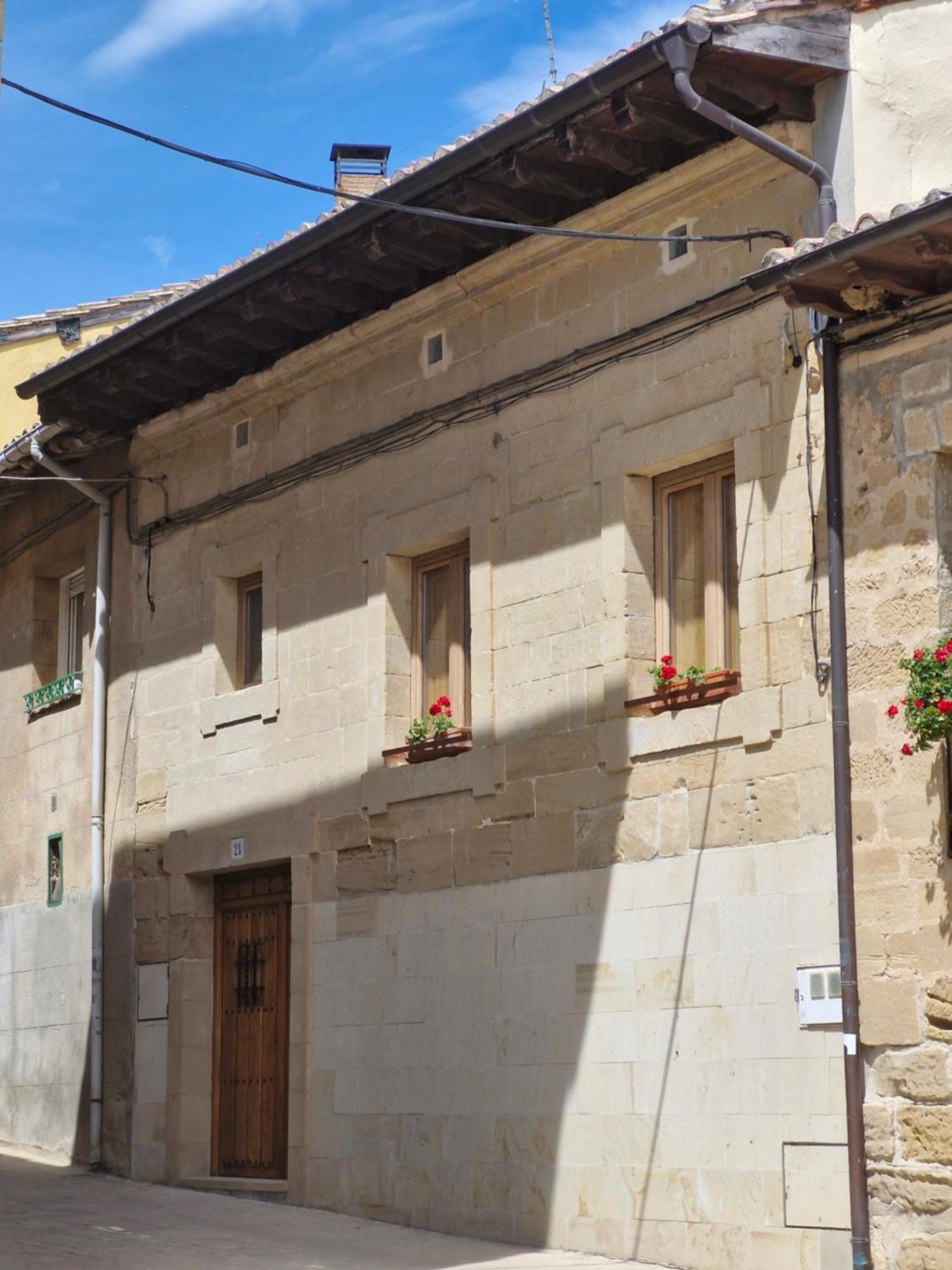 Apartamento Casa De La Tia Irene Briñas Exterior foto